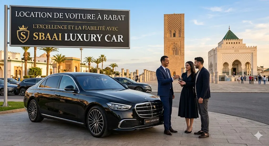 Location de Voiture à Rabat : L’Excellence et la Fiabilité avec SBAAI LUXURY CAR